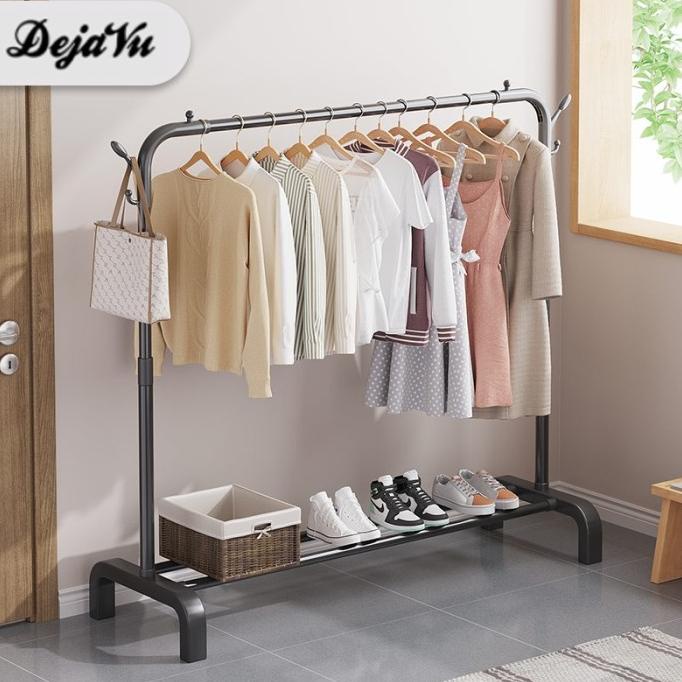 Dejavu Rak Pakaian Gantung Tempat Rak Baju Stand Hanger Besi HSH118