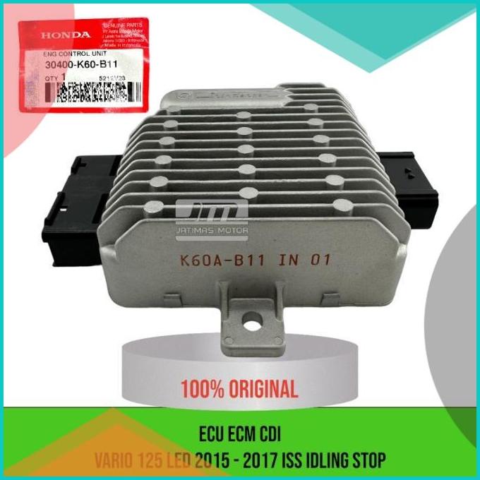 ECU ECM CDI vario 125 led 2015 2016 2017 ISS idling stop 30400-K60-B1