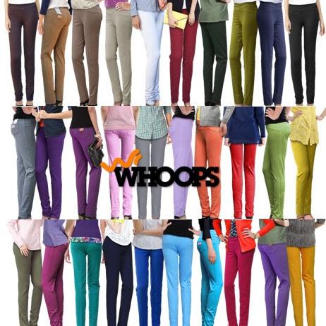 Celana Legging Whoops Pensil Basic Polos Stretch Jumbo Big Size Murah