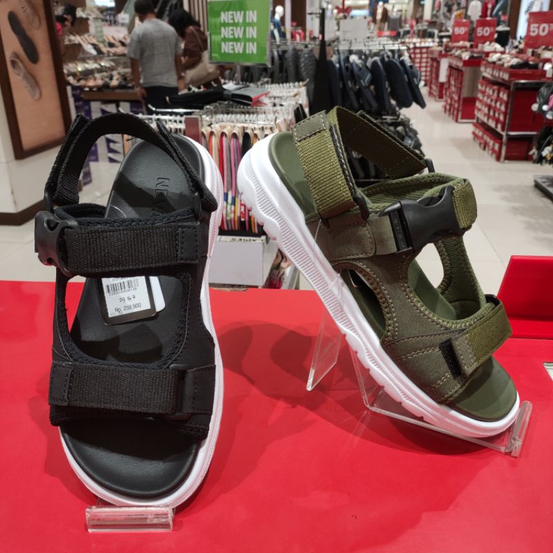 sepatu sandal pria merk nevada brand original matahari dept store