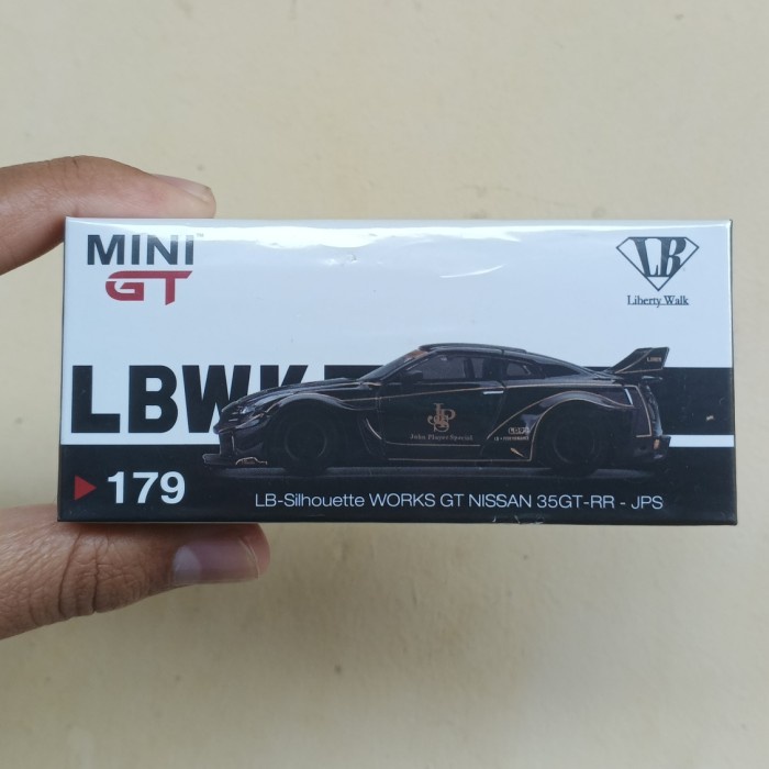 PROMO MINI GT 179 NISSAN 35GT-RR JPS TERMURAH