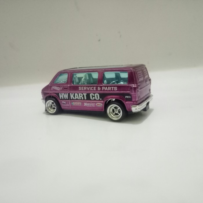 PROMO HOTWHEELS SUPER TREASURE HUNT DODGE VAN THS BAN KARET LOOSE UNRIVET TERMURAH