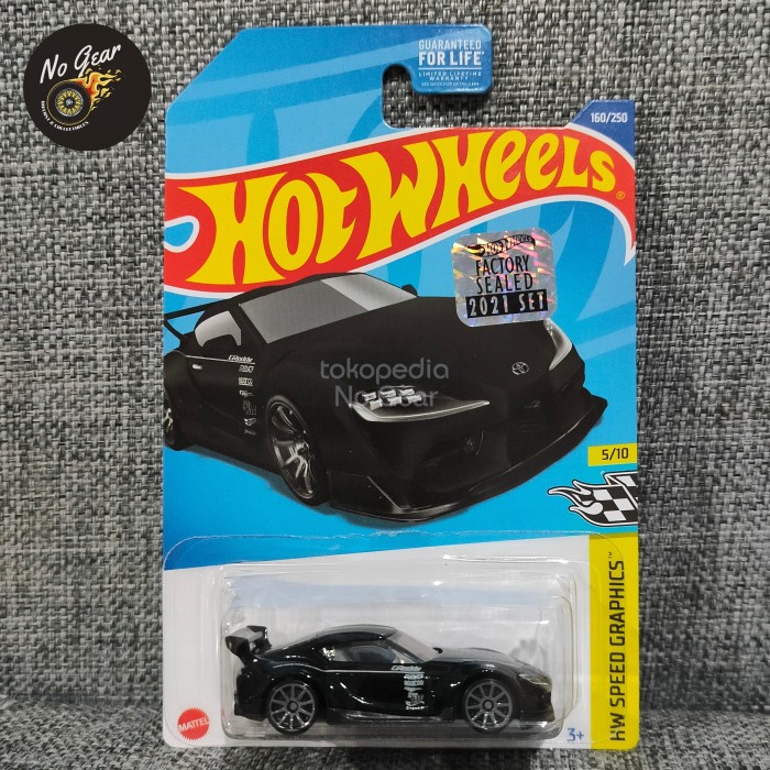 MUST HAVE HOTWHEELS TOYOTA GR SUPRA BLACK HITAM FS RARE MULUS TERLARIS