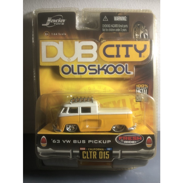 FLASH SALE JADA DUBCITY OLDSKOOL 63 VW BUS PICKUP TERMURAH