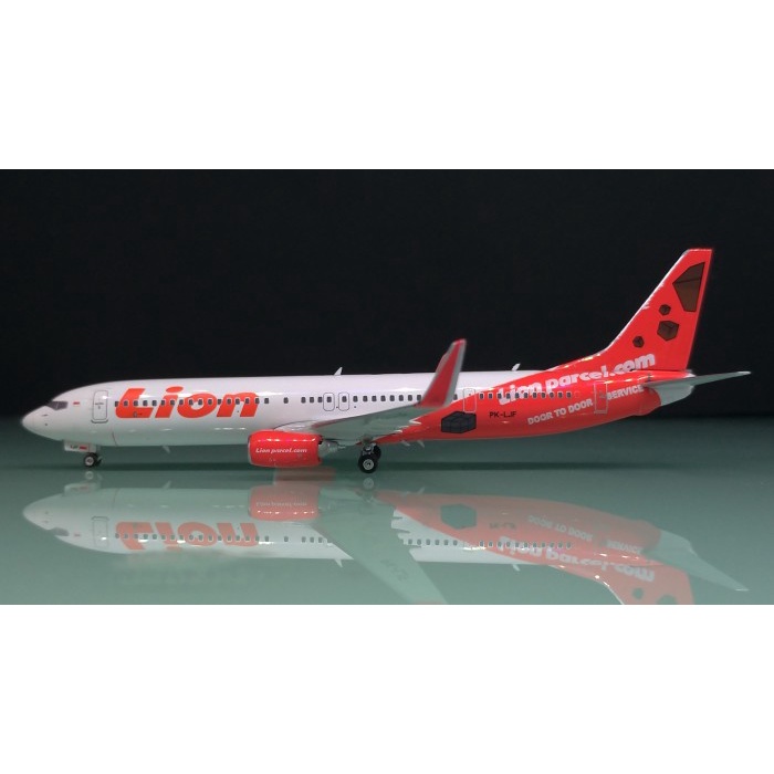 Promo Lion Air B737-900Er Lion Parcel Pk-Ljf By Phoenix 1:400 Scale