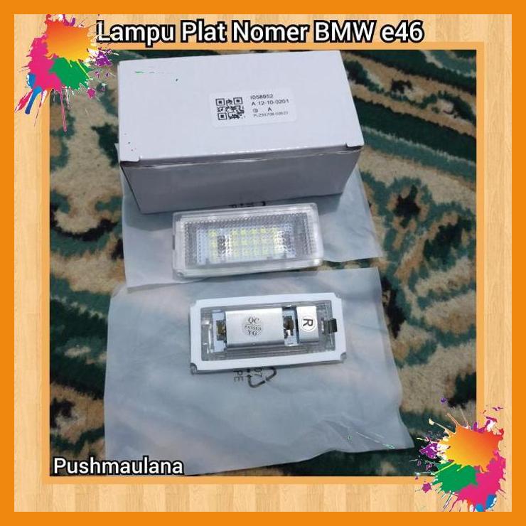 lampu plat nomor mobil bmw e46 - lampu bmw e46 [psm]