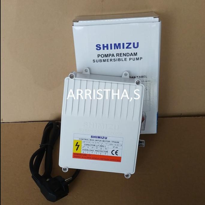 Control Box Submersible Satelit Shimizu SPG20-327K. 1 HP. 1 PK