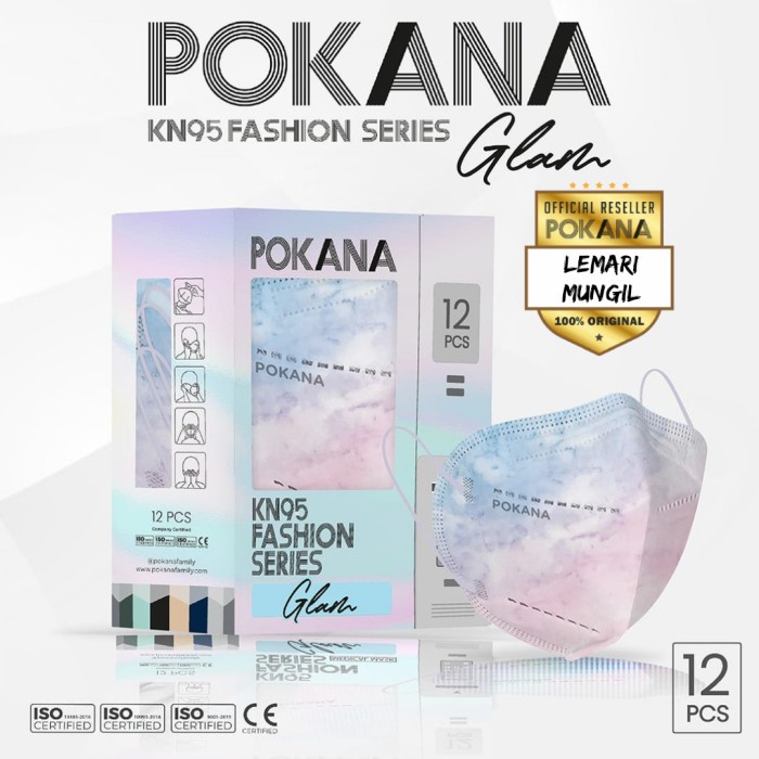 MD - MASKER POKANA KN95 GLAM SERIES LIMITED EDITION