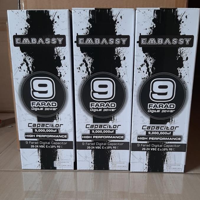 Capasitor 8.0 F Kapasitor Audio Mobil Amplifier Kapasitor Bank 8 Farad