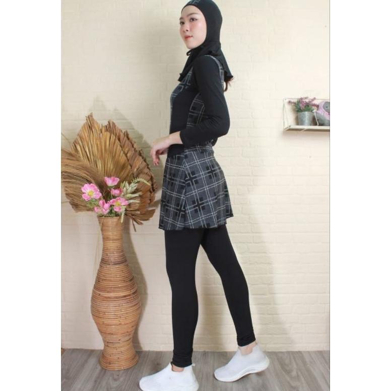 Murah Baju renang muslimah dewasa baju renang wanita muslim baju renang perempuan remaja satu set Sa