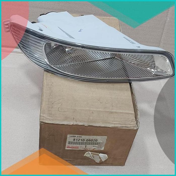Foglamp Fog Lamp Lampu Bumper Depan Camry 2002 - 2004 Asli 81210-0602