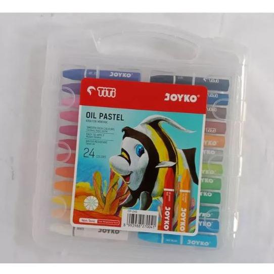 

Kekinian KRAYON TITI 24 WARNA OIL PASTEL / CRAYON JOYKO 24 W