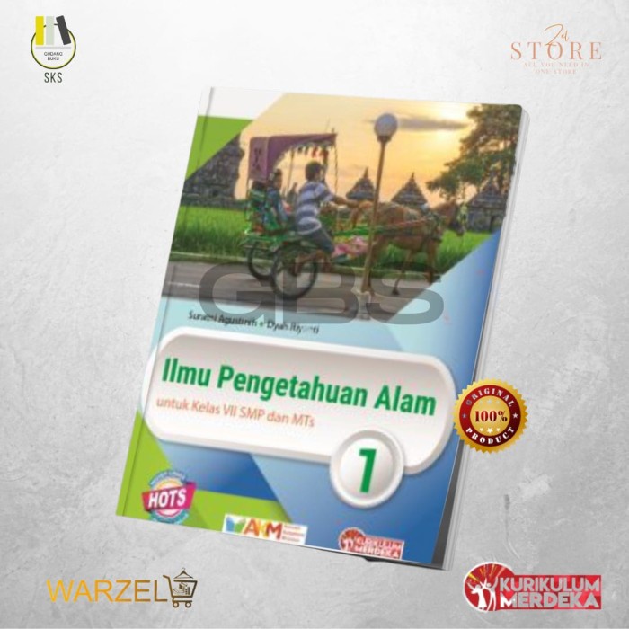 

SALE Buku IPA Kelas 7 8 SMP MTS Kurikulum Merdeka Termurah