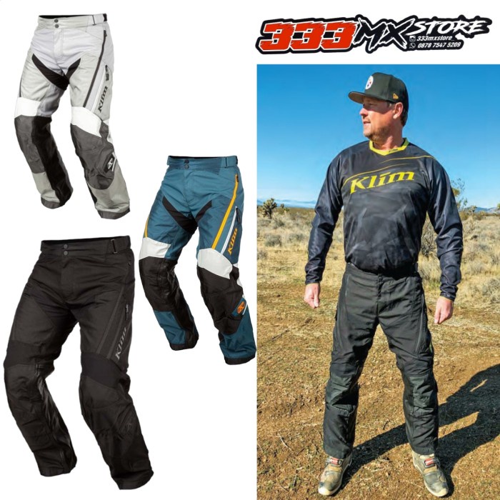 Promo Pant Klim Dakar Adventure Enduro Offroad. Celana Klim Adventure Enduro