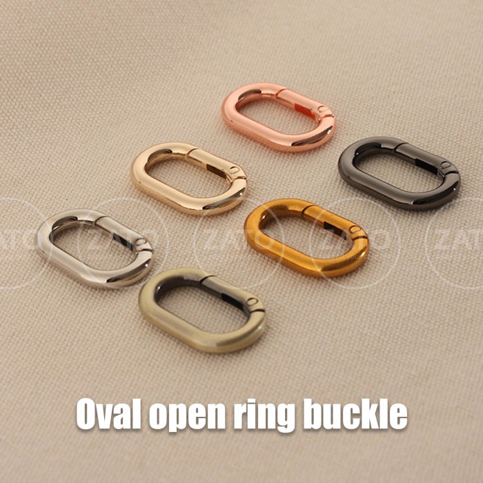 

Oval open ring Buckle - leather tools