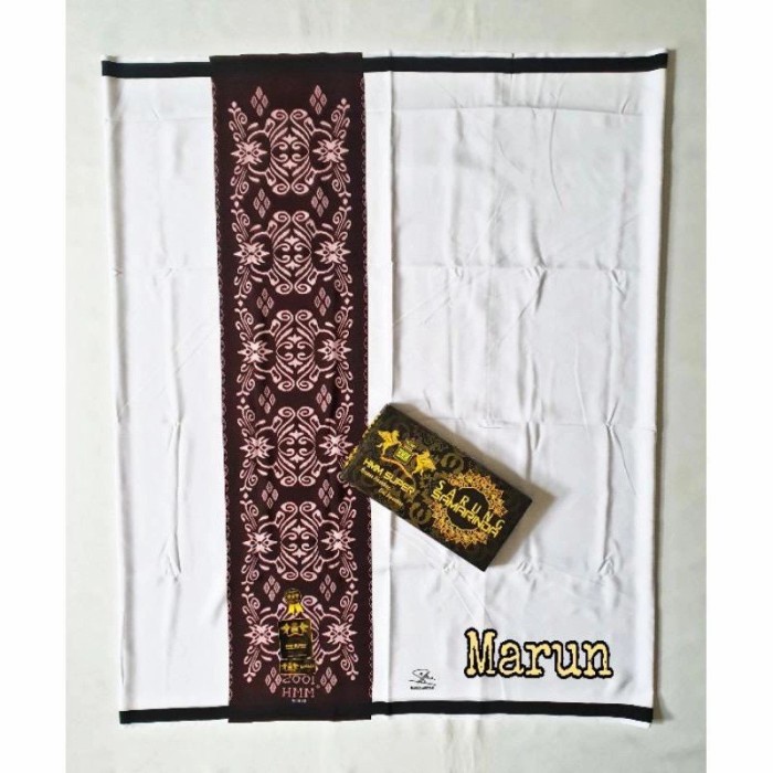Promo Sarung Samarinda Hmm/Sarung Hmm Super Polos Putih Terbaru