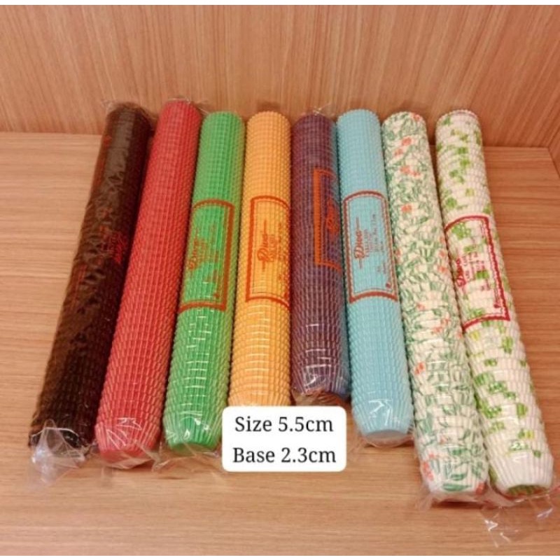 

Diva Cake Kertas Roti/Diva Cake Cases Warna/Diva Flora/Diva Hitam/Diva Putih/Diva Cake Cases Roll (isi 1000pcs)