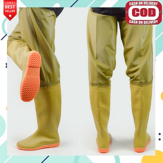Sepatu Boots Berkebun Sawah Bangunan Anti Air Boot Kerja Proyek Spatu Bot Karet Anti Slip Boat Sapat