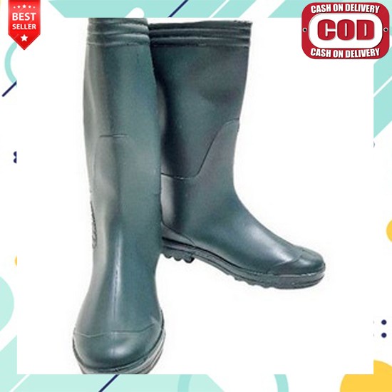 Sepatu Boots Berkebun Sawah Bangunan Anti Air Boot Kerja Proyek Spatu Bot Karet Anti Slip Boat Sapat