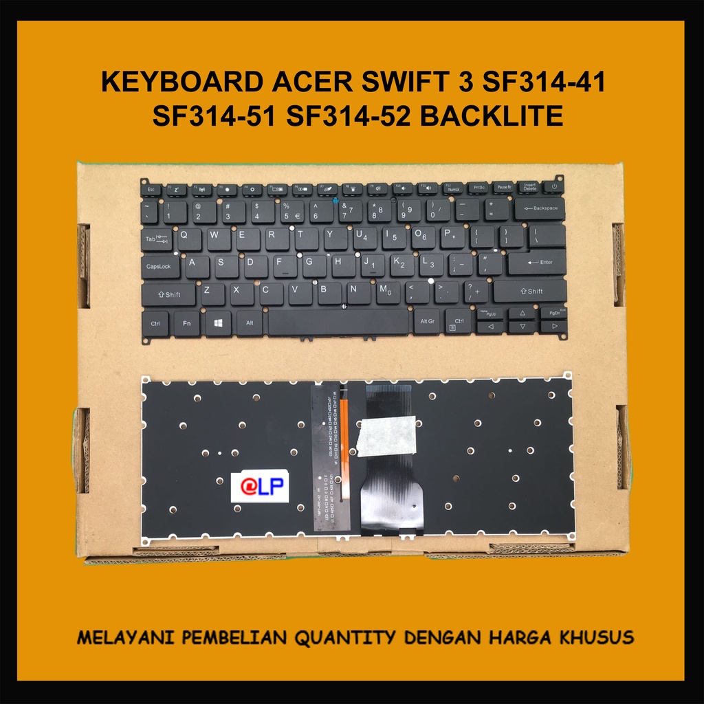 Keyboard Acer Acer Swift 3 SF314-41 SF314-51 SF314-52 Backlight