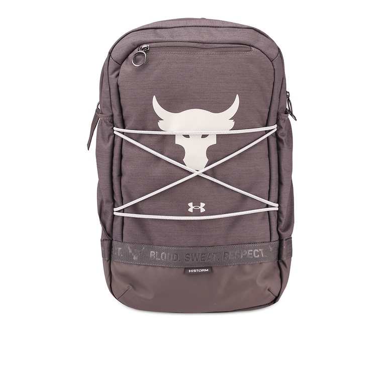 Tas Backpack Under Armour Original Pria Gemblok Zip fastening Branded Nyaman Project Rock Brahma Male Woven