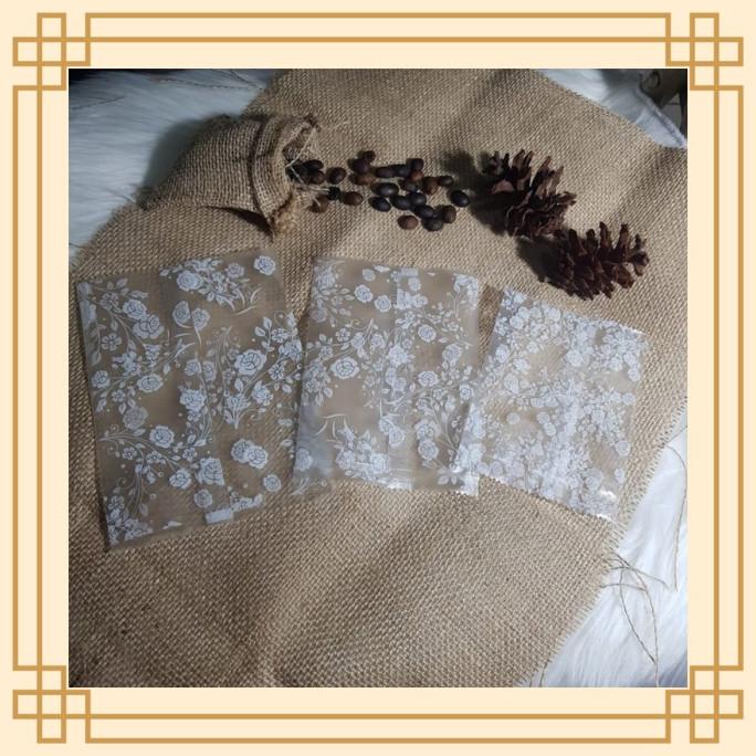 

Plastik Packing Kemasan Kue Bulan Mooncake White Rose Ukuran S M L Kode 963