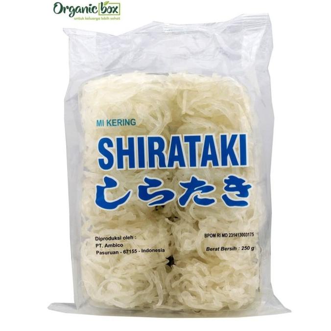 

SHIRATAKI MIE KERING 250gr