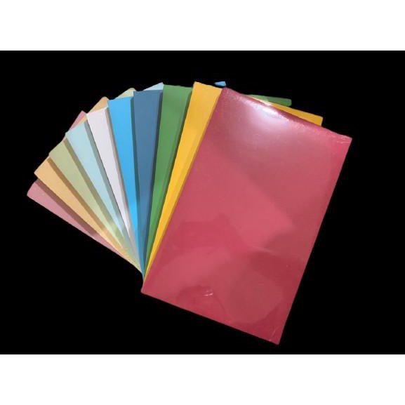 

TERLARIS - [100PCS] KERTAS KARTON COVER JILID BUFFALO UK F4 MIX/CAMPUR WARNA