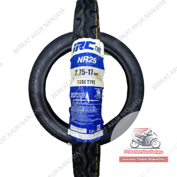 Terjangkau Irc Nr25 2.75 Ring 17 Ban Motor Tubetype - Non Tubeless