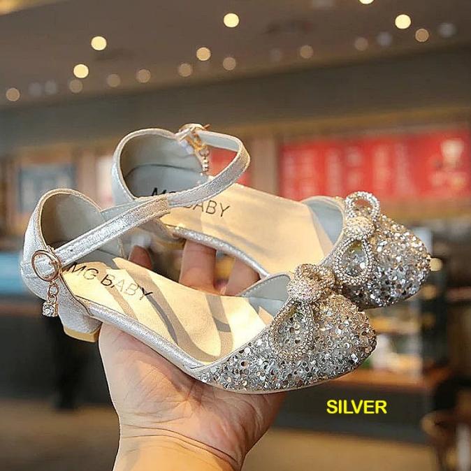 Sepatu High Heels Anak Perempuan Blinky Ribbon