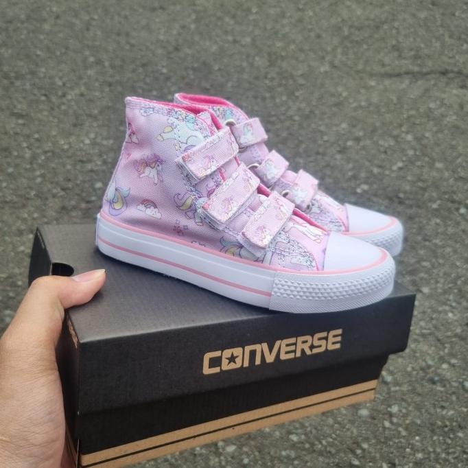 Sepatu Anak Perempuan TK SD Motif Unicorn Kuda Pony