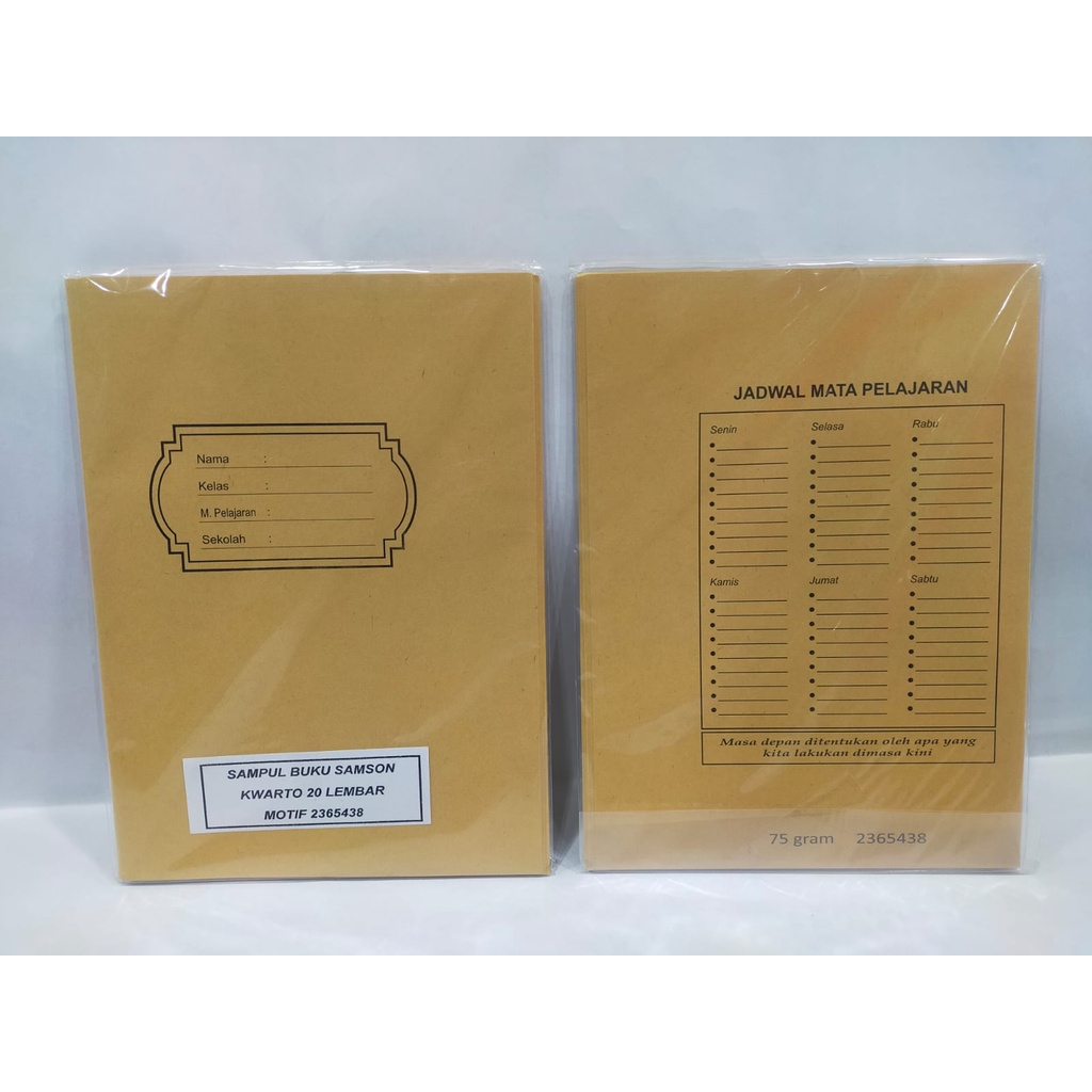 

SAMPUL SAMSON MOTIF KWARTO