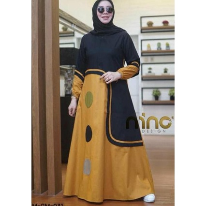 Bisa Cod Ninos/Zahra Dress/Ninos Design/Gamis/Toyobo Baru