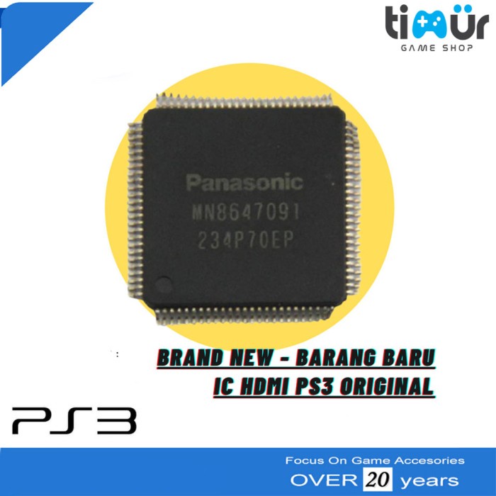 IC PS3 Slim Baru 20XX 25XX Ori Bukan Cabutan