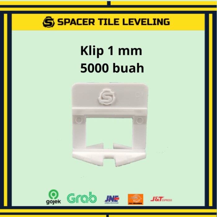 

Promo Pahe 5000Pcs Clip 1Mm Tile Leveling Sistem