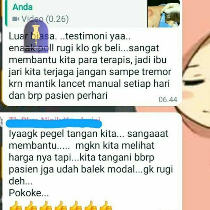 Ready Lancing Alat Pen Pena Bekam Elektrik Otomatis Berkualitas