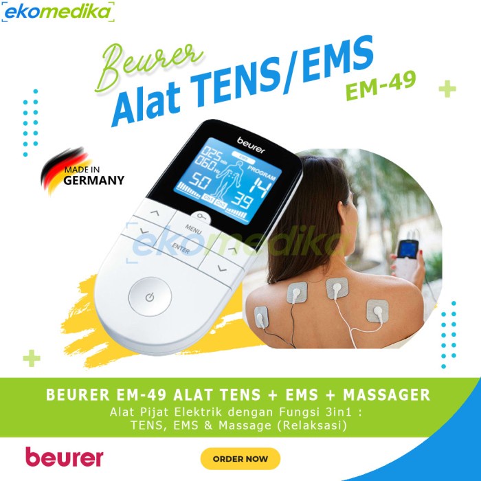 Beurer EM 49 TENS EMS Digital - EM49 - EM-49 Erin MI