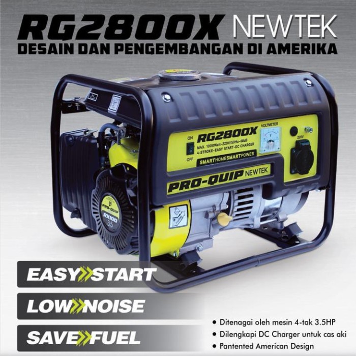 GENSET 1000 WATT 4 TAK PROQUIP USA