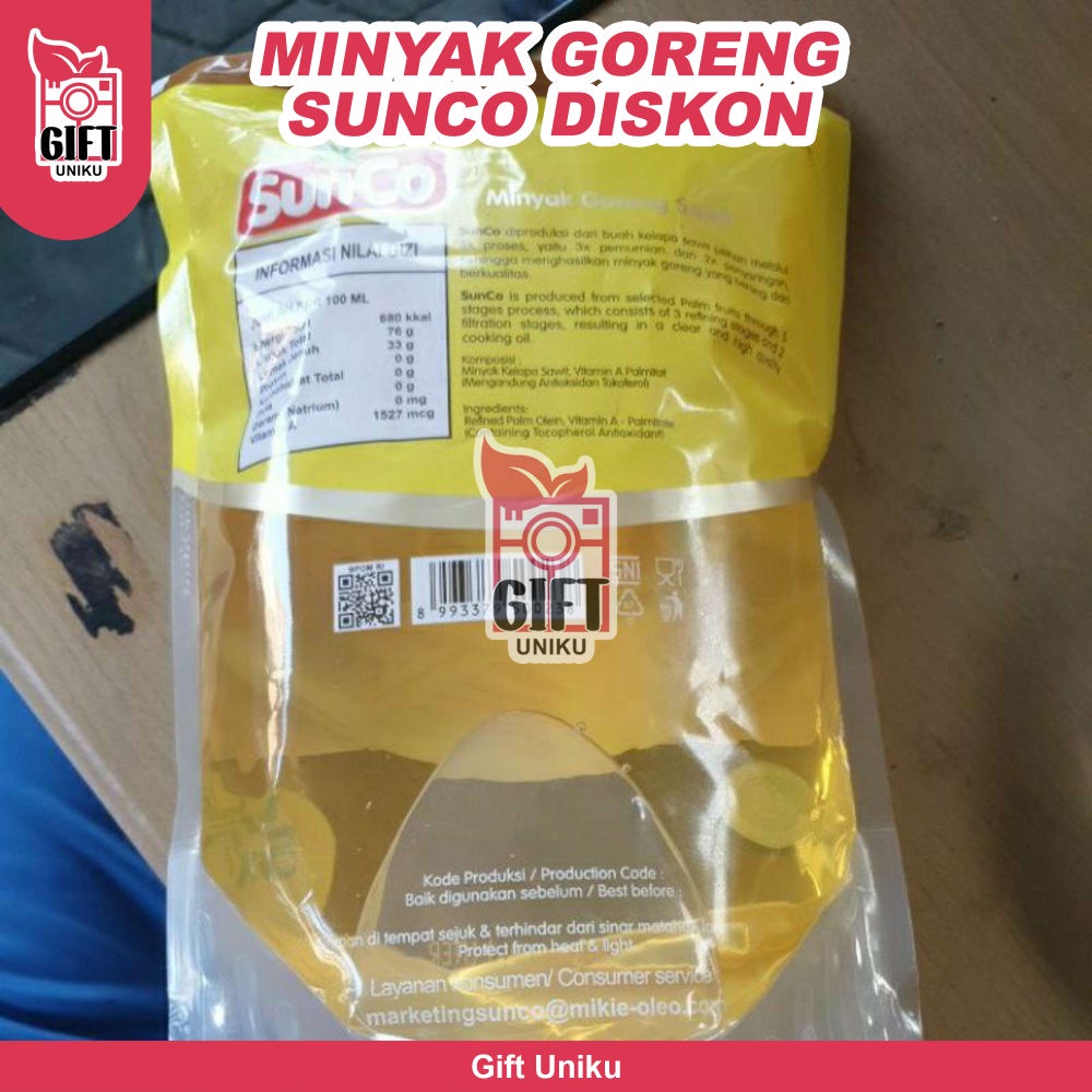 

Termurah Minyak Goreng Sunco Kemasan 2 Liter I.1