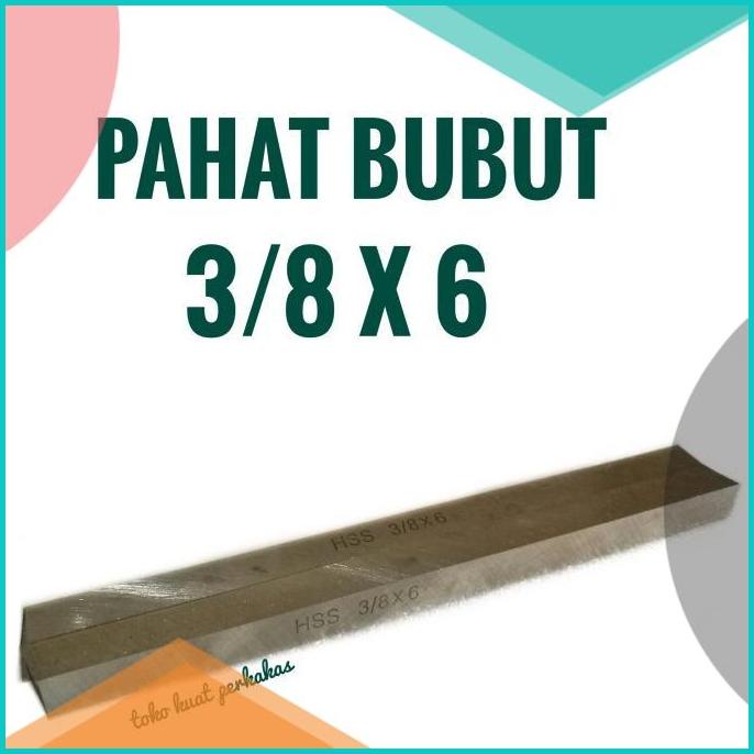 Mata pisau bubut pahat bubut HSS Square 3/8 x 6in 20JVLZ3 sparepart 3