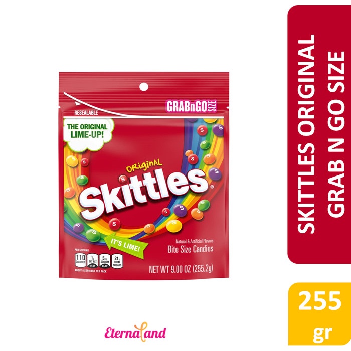 

Skittles Candy Grab N Go Size - Permen Skittles Aneka Rasa