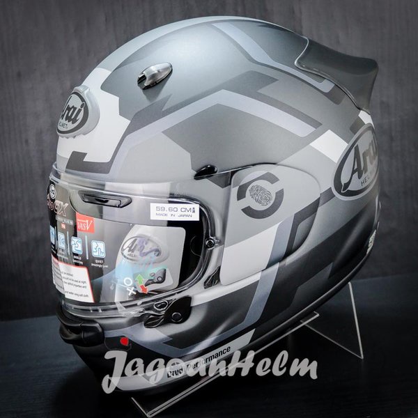 Arai Helm Astro-Gx Face Grey Frost Arai Gx Fullface