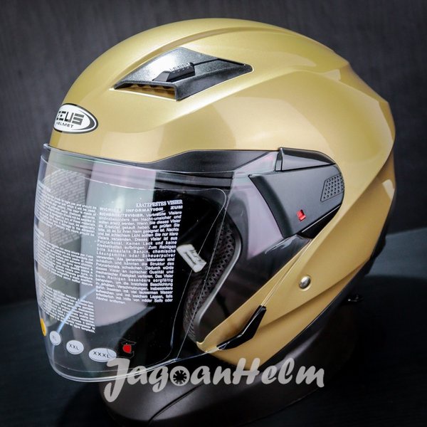 Zeus Helm Zs611 Solid Golden Yellow Zs 611 - Zs-611