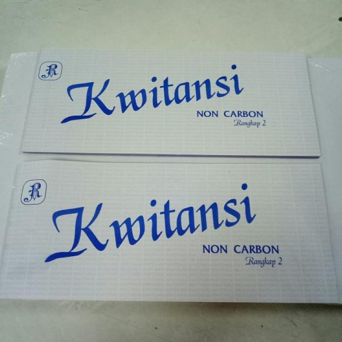 

Buku Kwitansi Panjang Ncr 2 Ply ( Rangkap 2 ) Kode 907