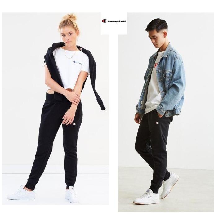 Champion Jogger Pants Unisex 100% Original Sisa Export Champs Champ