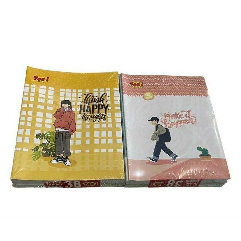 

New Buku Tulis 38 Lembar || Buku Tulis 38 You By KIKY !
