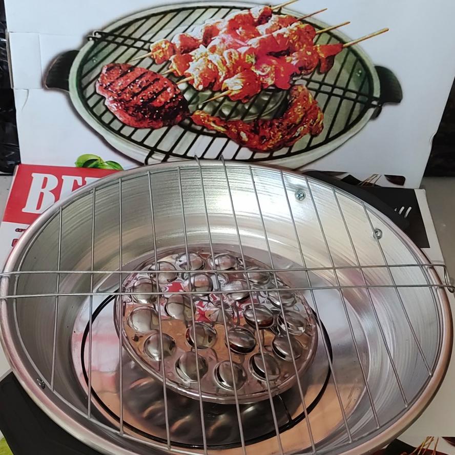 BARU GRILL ALAT PEMANGGANG SATE PANGGANGAN BARBEQUE GRILL WAJAN PANCI SERBAGUNA HAPPYCALL HAPPY CALL