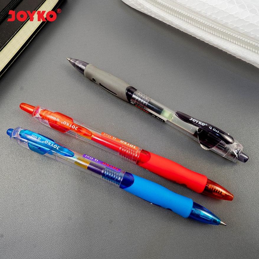 

Terlaris [1 LSN / 12 PCS] Gel Pen Pulpen Pena Joyko GP-265 Q Gel 0.5 mm Murah