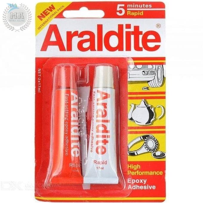 

Big Sale - LEM ARALDITE RED - ARALDITE 5 MINUTES RAPID 17ml LEM ARALDITE MERAH 5 MENIT RAPIT 17ml ,.