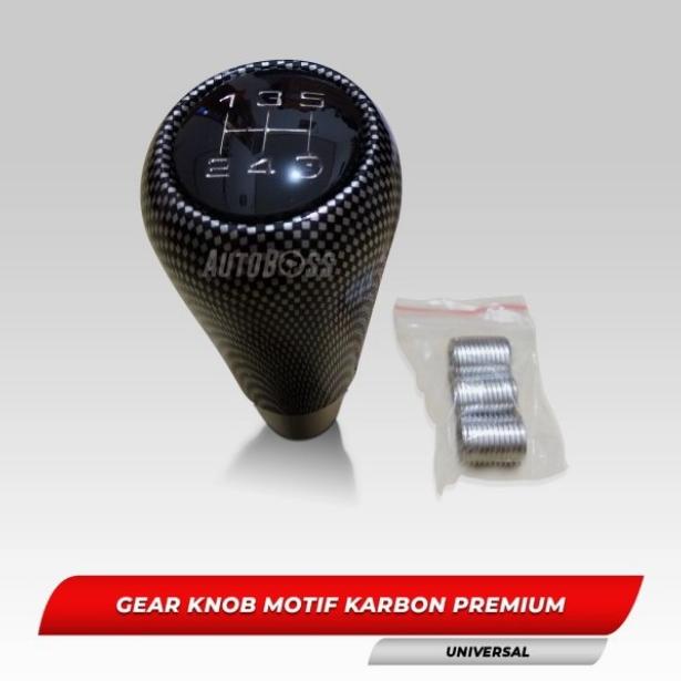 gear shift knob motif Carbon mobil Suzuki Ertiga Ayo Order